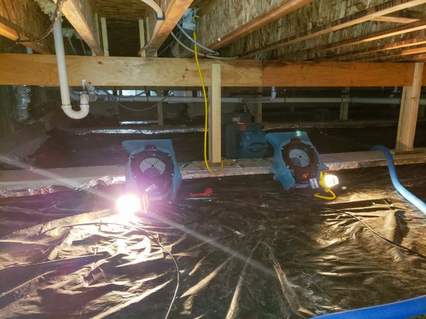 Crawlspace Water Removal in Zionsville
